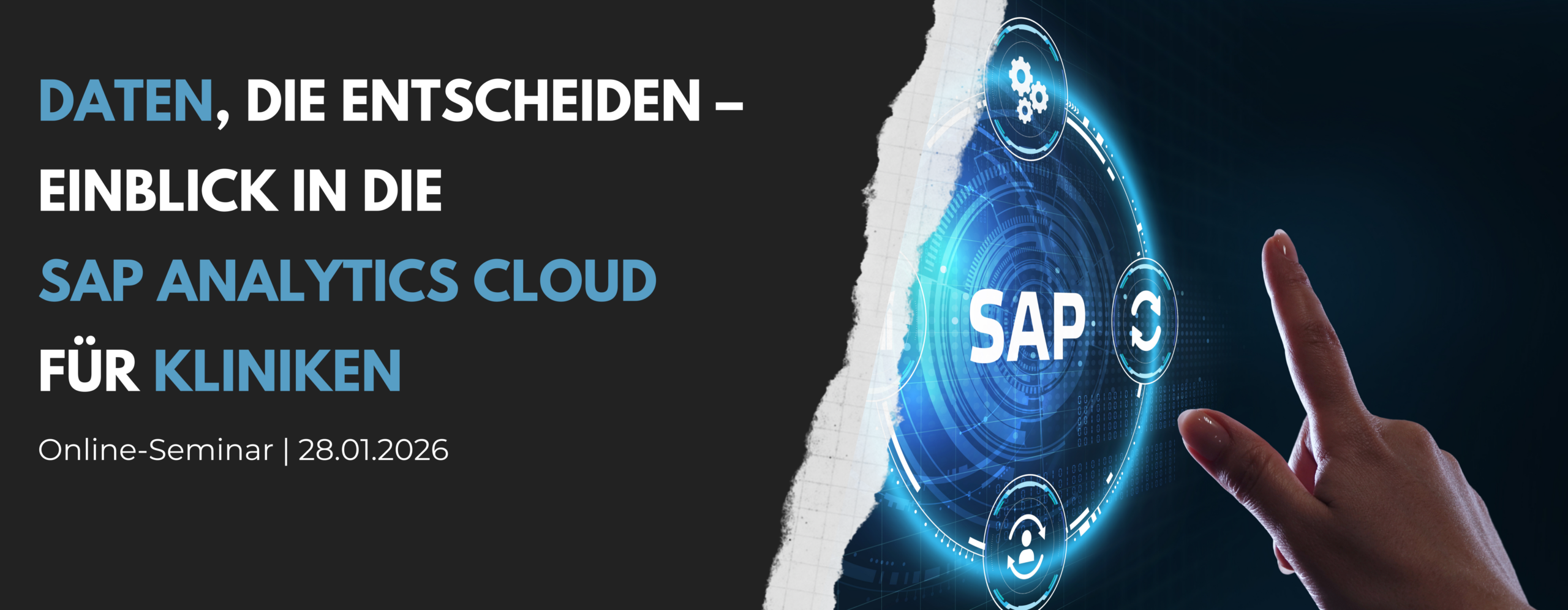 Daten, die entscheiden – Einblick in die SAP Analytics Cloud für Kliniken