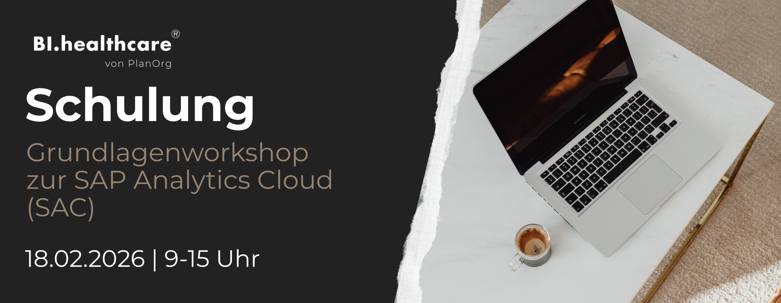 Grundlagenworkshop zur SAP Analytics Cloud (SAC)