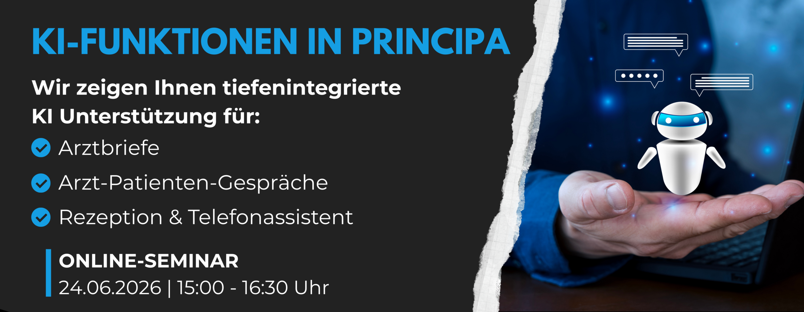 KI-gestützte Dokumentation in principa