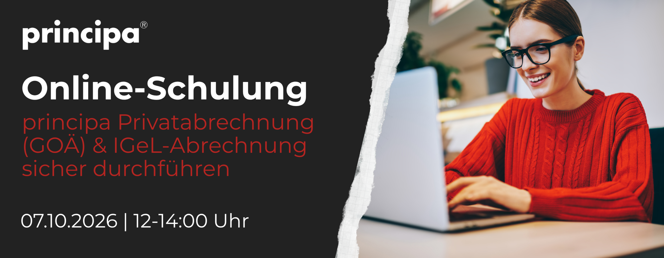 Schulung principa Abrechnung