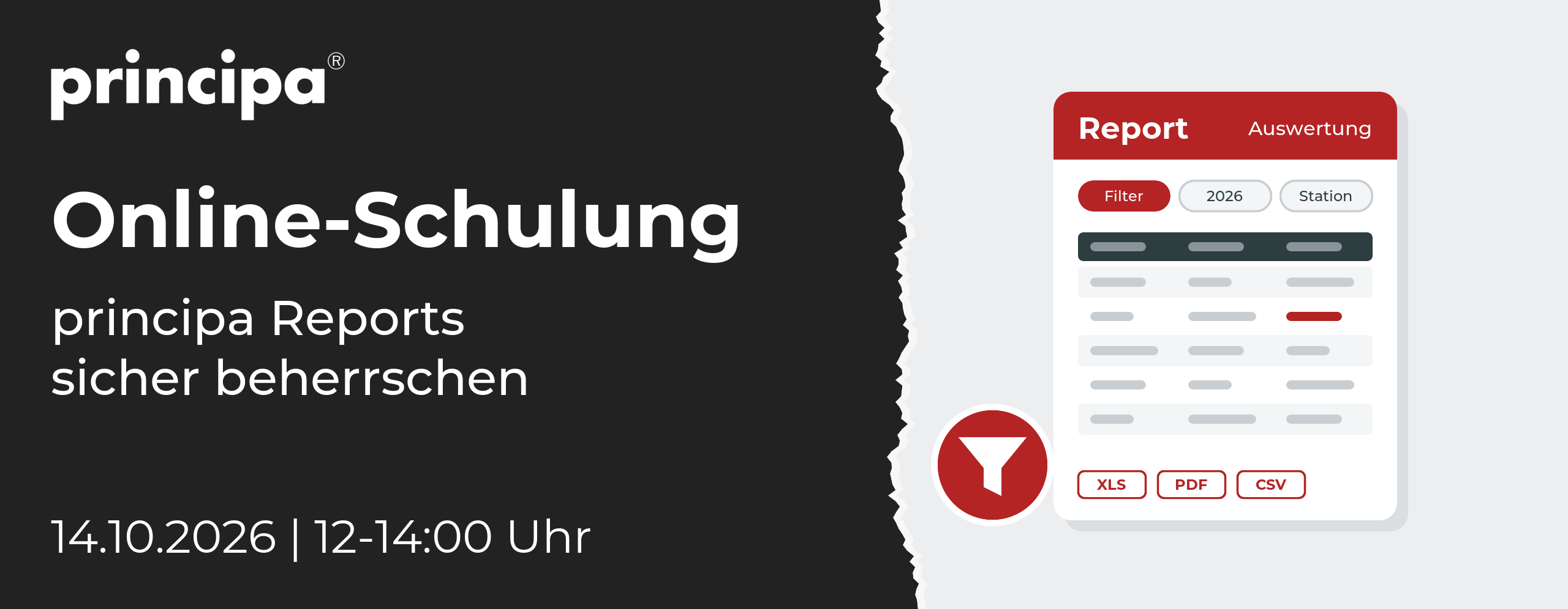 Schulung-principa-Reports-v2 Online-Schulung: principa Reports sicher beherrschen, 14.10.2026, 12-14:00 Uhr